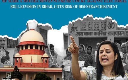 MP Mahua Moitra Moves Supreme Court Against Electoral Roll Revision in Bihar, Cites Risk of Disenfranchisement